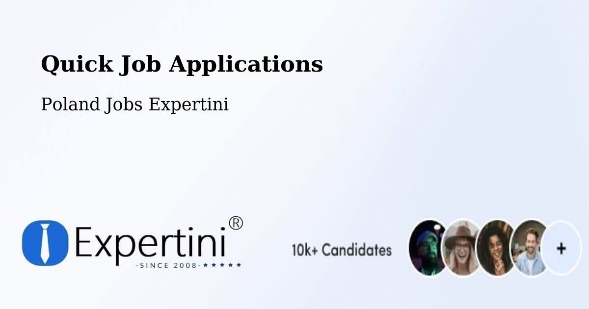Quick Apply Feature – Poznań - Poland Jobs Expertini