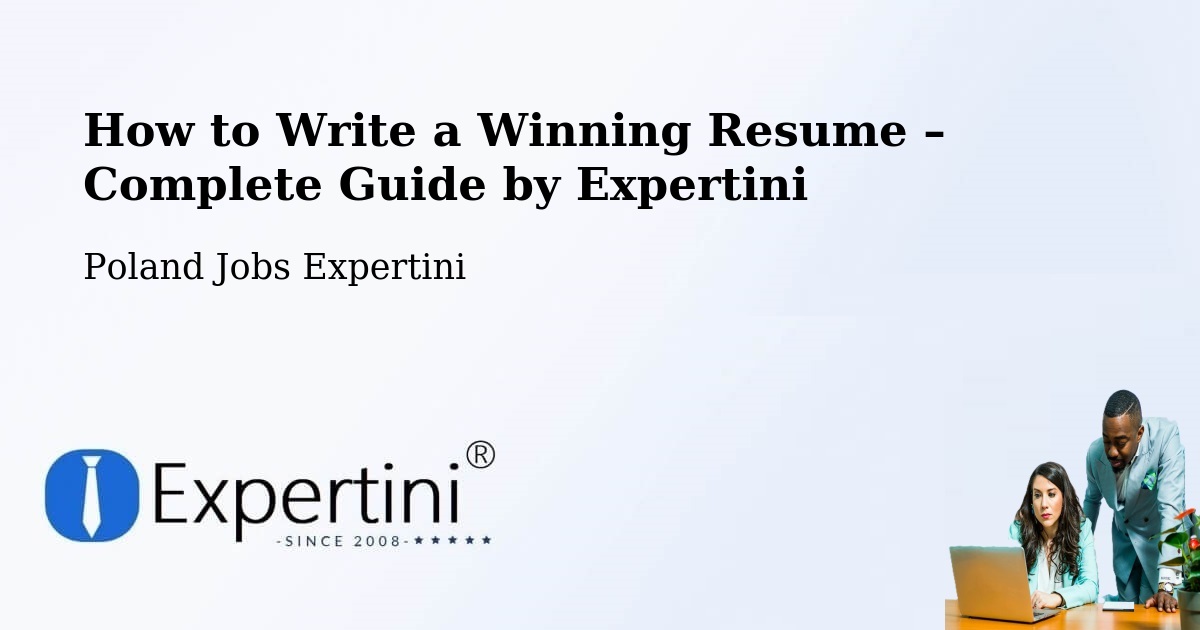 Resume Writing Guide for Job Seekers – Poznań - Poznań, Poland Jobs Expertini